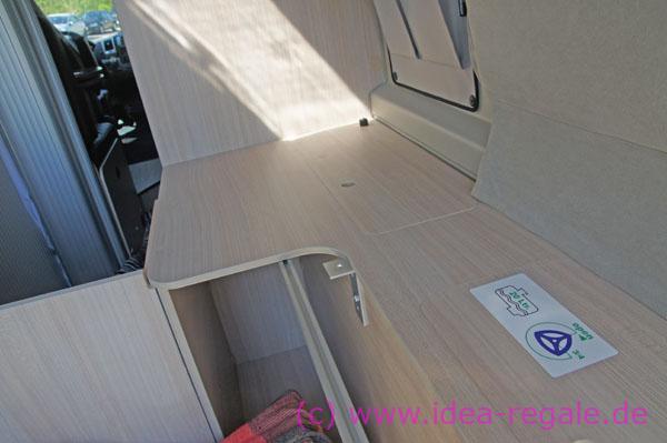 Doppelstockauszug | IDEA-Regale